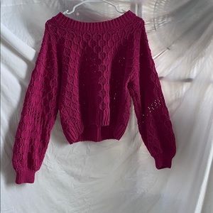 3 For $15 Balloon Sleeve Sweater